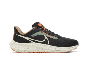 Nike Air Zoom Pegasus 39 Black Green Safety Orange DX6039-071 - Nicesk photo 1