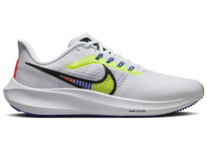 Nike Air Zoom Pegasus 39 PRM White Volt Racer Blue DX1627-100 - Nicesk photo 1