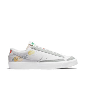 Nike Blazer Low 77 Flyleather Mayumi Yamase White DM0882-100 - Nicesk photo 1