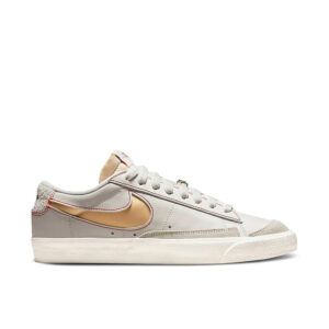 Nike Blazer Low 77 Light Bone Removable Swoosh DH4370-002 - Nicesk photo 1