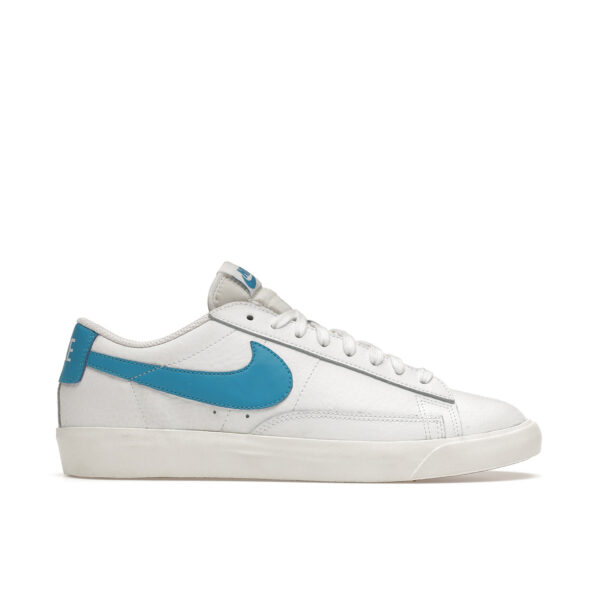 Nike Blazer Low White Laser Blue CI6377-104 - Nicesk photo 1