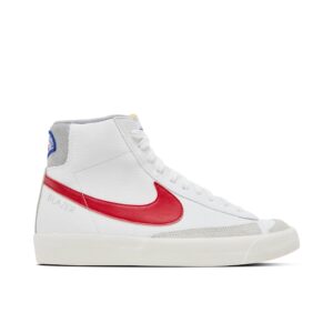 Nike Blazer Mid 77 Athletic Club White Gym Red DH7694-100 - Nicesk photo 1