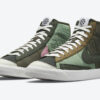 Nike Blazer Mid 77 Premium Toasty Sequoia Quilted DD8024-300 - Nicesk photo 1