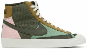 Nike Blazer Mid 77 Premium Toasty Sequoia Quilted DD8024-300 - Nicesk photo 2