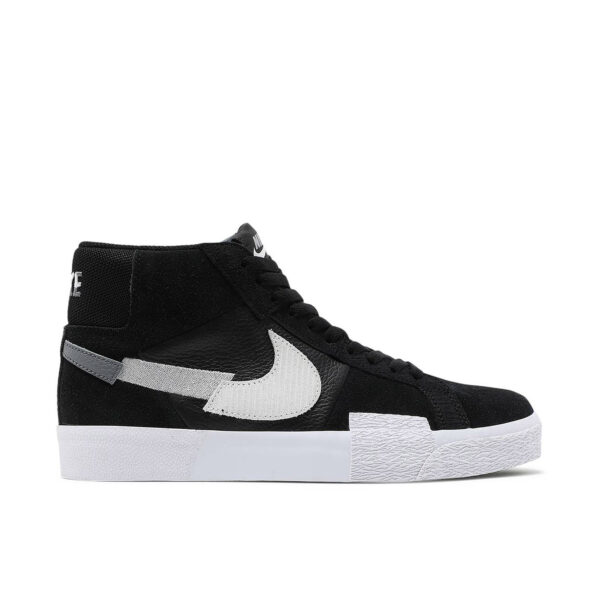 Nike Blazer Mid Mosaic Black Grey DA8854-001 - Nicesk photo 1