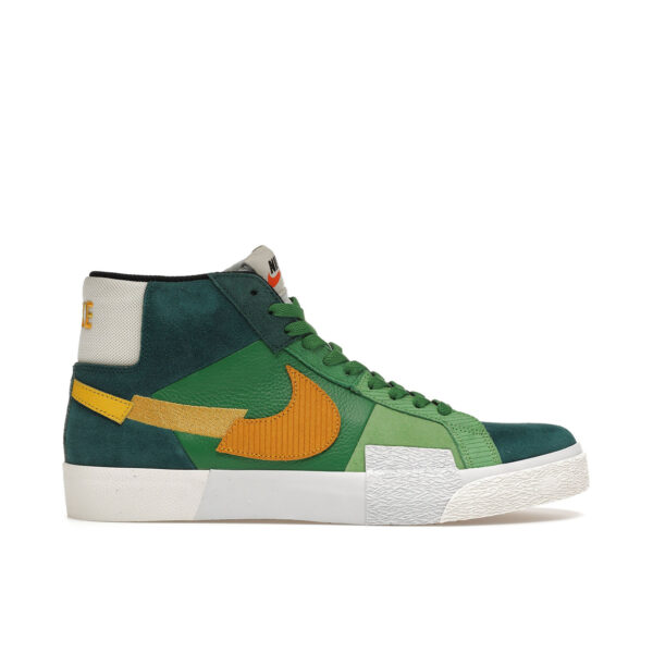 Nike Blazer Mid Mosaic Green DA8854-300 - Nicesk photo 1