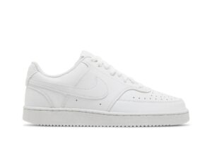 Nike Court Vision Low Next Nature Triple White (Women's) DH3158-100 - Nicesk photo 1