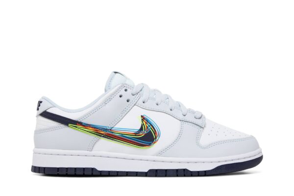 Nike Dunk Low 3D Swoosh DV6482-100 - Nicesk photo 1