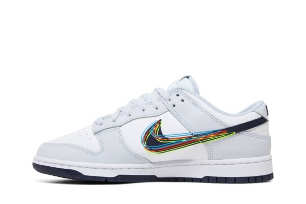 Nike Dunk Low 3D Swoosh DV6482-100 - Nicesk photo 3