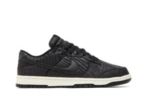 Nike Dunk Low Black Canvas DV7211-001 - Nicesk photo 1