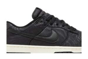 Nike Dunk Low Black Canvas DV7211-001 - Nicesk photo 2