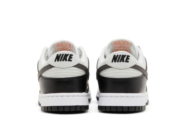 Nike Dunk Low Black Total Orange Mini Swoosh FN7808-001 - Nicesk photo 6