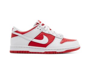 Nike Dunk Low Championship Red (GS) CW1590-600 - Nicesk photo 1