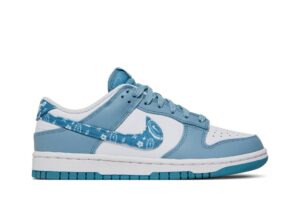 Nike Dunk Low Essential Paisley Pack Worn Blue (Women's) DH4401-101 - Nicesk photo 1
