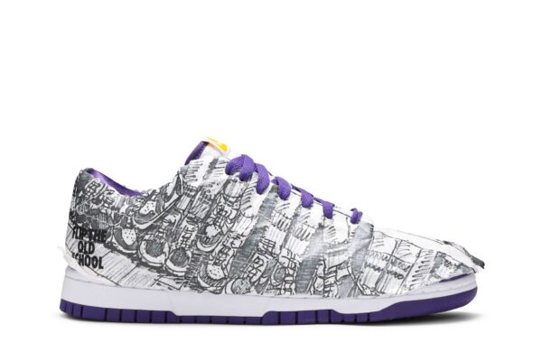 Nike Dunk Low Flip the Old School (Women's) DJ4636-100 - Nicesk photo 1