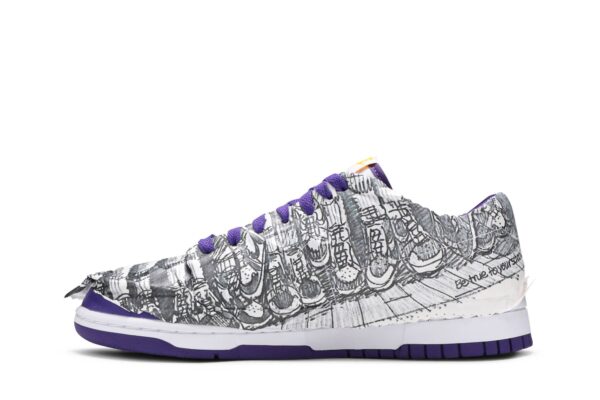 Nike Dunk Low Flip the Old School (Women's) DJ4636-100 - Nicesk photo 3