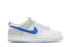 Nike Dunk Low Ivory Hyper Royal (GS) FB1843-141 - Nicesk photo 1