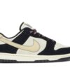 Nike Dunk Low LX Black Suede Team Gold (Women's) DV3054-001 - Nicesk photo 1
