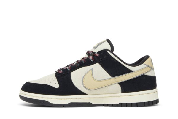 Nike Dunk Low LX Black Suede Team Gold (Women's) DV3054-001 - Nicesk photo 3