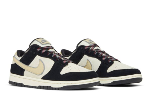 Nike Dunk Low LX Black Suede Team Gold (Women's) DV3054-001 - Nicesk photo 8