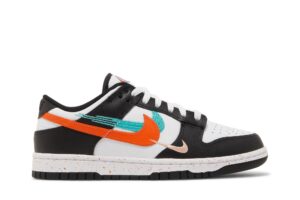Nike Dunk Low Multiple Swooshes White Washed Teal (Women's) FD4623-131 - Nicesk photo 1
