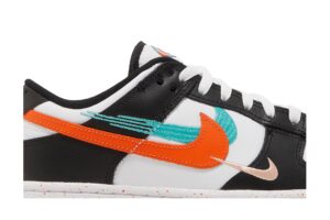 Nike Dunk Low Multiple Swooshes White Washed Teal (Women's) FD4623-131 - Nicesk photo 2