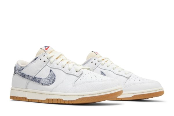 Nike Dunk Low New Americana Washed Denim FN6881-100 - Nicesk photo 8