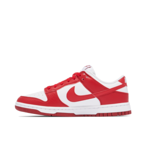 Nike Dunk Low Next Nature White Gym Red (Women's) DN1431-101 - Nicesk photo 2