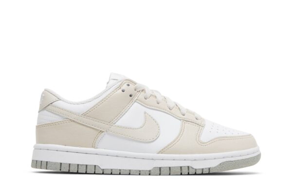 Nike Dunk Low Next Nature White Light Orewood Brown (Women's) DN1431-100 - Nicesk photo 1