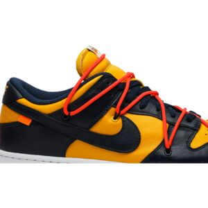 Nike Dunk Low Off-White University Gold CT0856-700 - Nicesk photo 2
