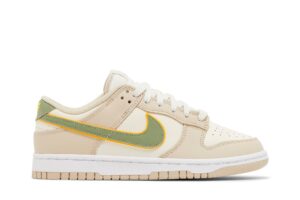 Nike Dunk Low Pale Ivory Oil Green (Women's) FQ6869-131 - Nicesk photo 1