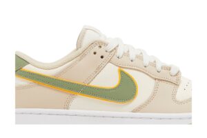 Nike Dunk Low Pale Ivory Oil Green (Women's) FQ6869-131 - Nicesk photo 2