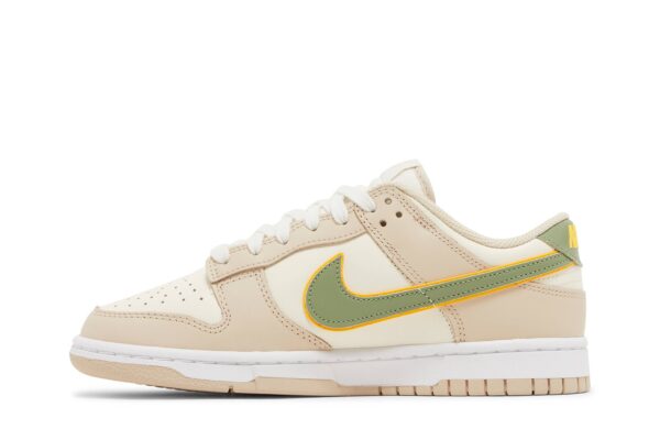 Nike Dunk Low Pale Ivory Oil Green (Women's) FQ6869-131 - Nicesk photo 3