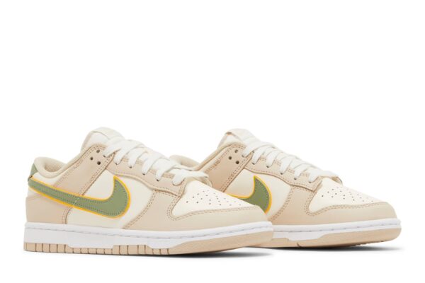 Nike Dunk Low Pale Ivory Oil Green (Women's) FQ6869-131 - Nicesk photo 8