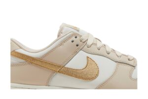 Nike Dunk Low Phantom Metallic Gold (Women's) DX5930-001 - Nicesk photo 2