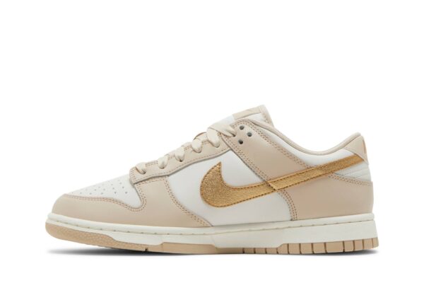 Nike Dunk Low Phantom Metallic Gold (Women's) DX5930-001 - Nicesk photo 3