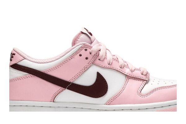 Nike Dunk Low Pink Foam Red White (GS) CW1590-601 - Nicesk photo 2