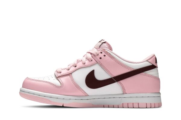 Nike Dunk Low Pink Foam Red White (GS) CW1590-601 - Nicesk photo 3