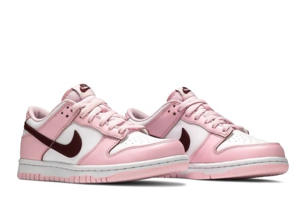 Nike Dunk Low Pink Foam Red White (GS) CW1590-601 - Nicesk photo 8