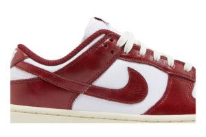 Nike Dunk Low PRM Vintage Team Red (Women's) FJ4555-100 - Nicesk photo 2