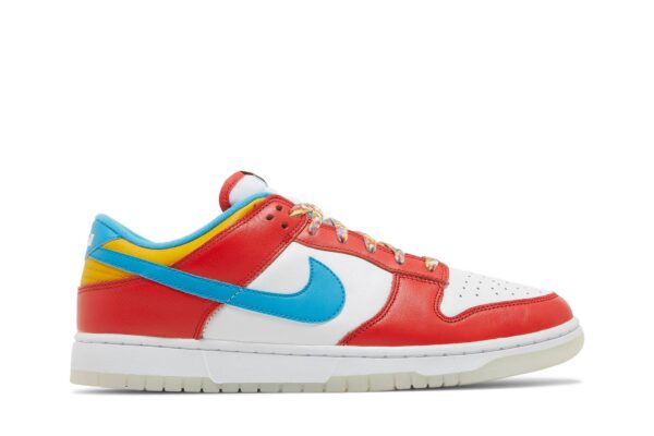 Nike Dunk Low QS LeBron James Fruity Pebbles DH8009-600 - Nicesk photo 1