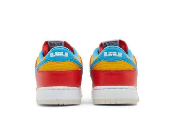 Nike Dunk Low QS LeBron James Fruity Pebbles DH8009-600 - Nicesk photo 6