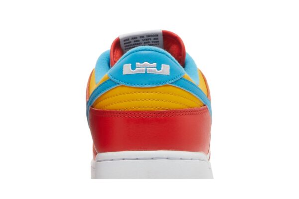 Nike Dunk Low QS LeBron James Fruity Pebbles DH8009-600 - Nicesk photo 7
