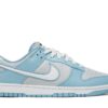 Nike Dunk Low Retro Fleece Swoosh Worn Blue FB1871-011 - Nicesk photo 1