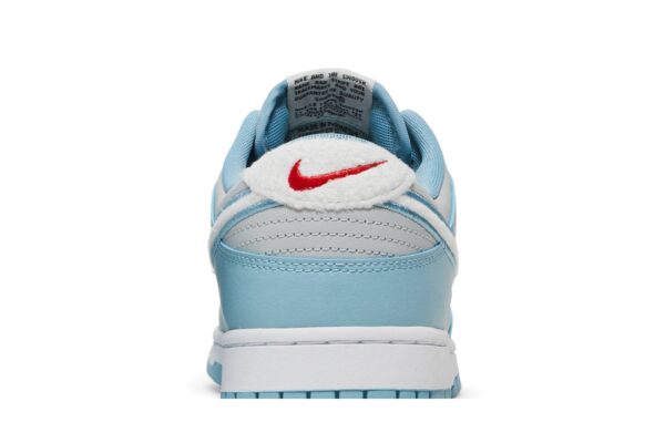 Nike Dunk Low Retro Fleece Swoosh Worn Blue FB1871-011 - Nicesk photo 7