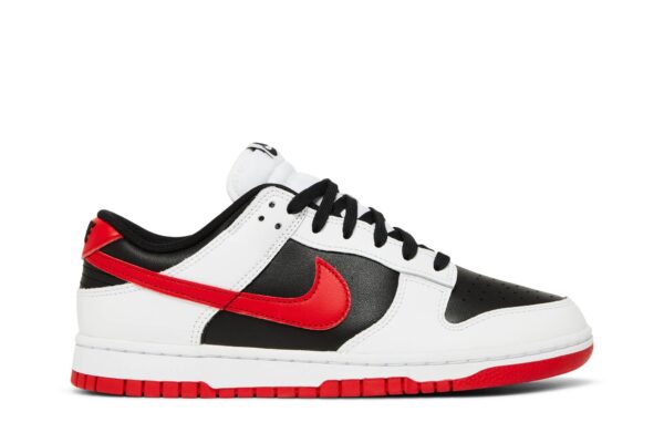 Nike Dunk Low Retro White Black University Red FD9762-061 - Nicesk photo 1