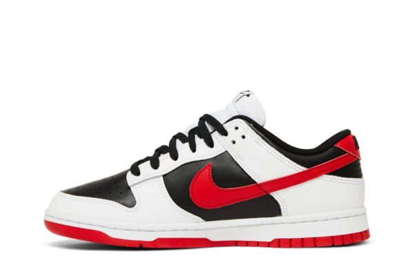 Nike Dunk Low Retro White Black University Red FD9762-061 - Nicesk photo 3