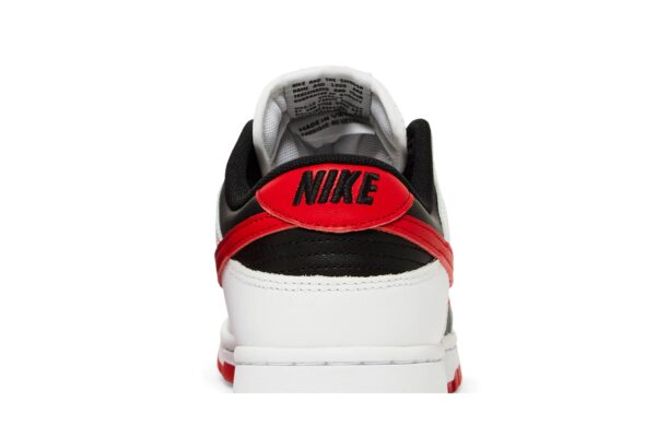 Nike Dunk Low Retro White Black University Red FD9762-061 - Nicesk photo 7