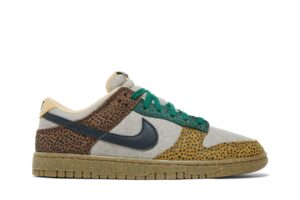 Nike Dunk Low Safari Golden Moss DX2654-200 - Nicesk photo 1