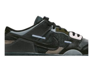 Nike Dunk Low Scrap Black Gum DB0500-001 - Nicesk photo 2